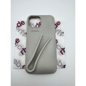 New Rhode Phone Case Lip Gloss Silicone Gray for iPhone 13